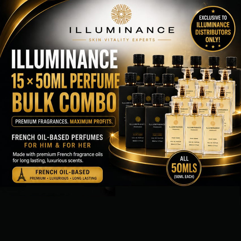 Perfume 15x50ml Bulk Combo