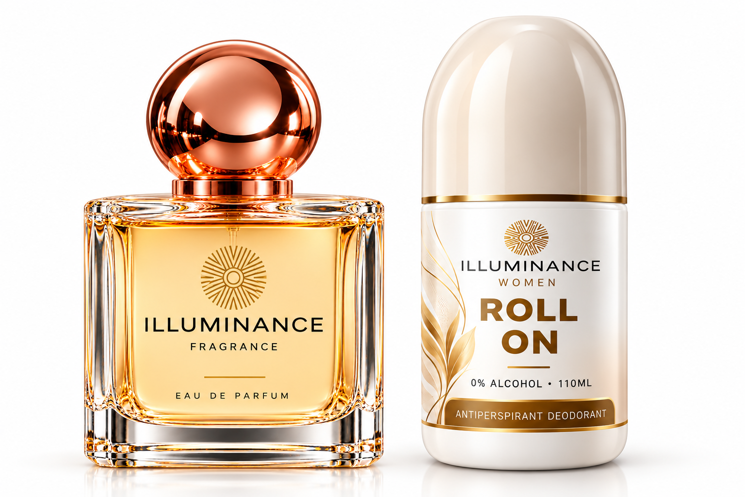 Illuminance Women's Perfume & Roll-On Combo – 30ml + 50ml